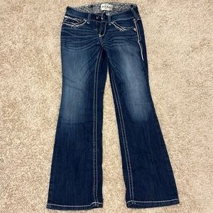 Ariat boot cut jeans size 2